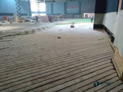 雙層龍骨籃球運動地板保養方法