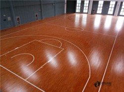 雙層龍骨籃球運動木地板安裝公司